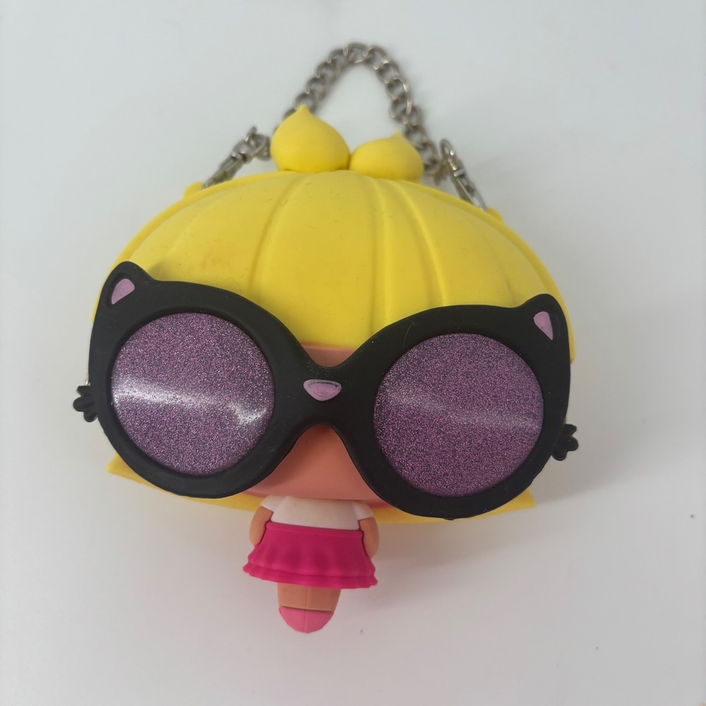 Doll coin purse maximalist LOL In My Head Miss Pawsitivity Cat Eye Sunglasses